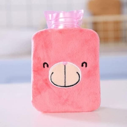 Small Hot Water Rubber Bottle Bag for Pain Relief Therapy